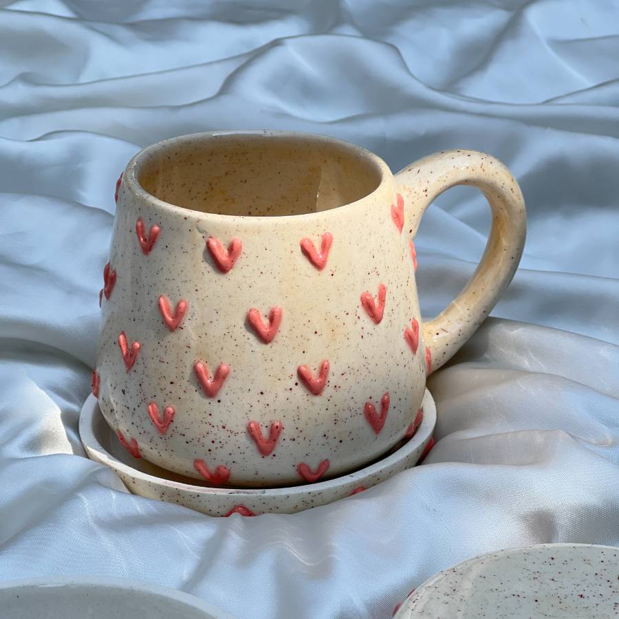 3D Hearts Mug - Image 6