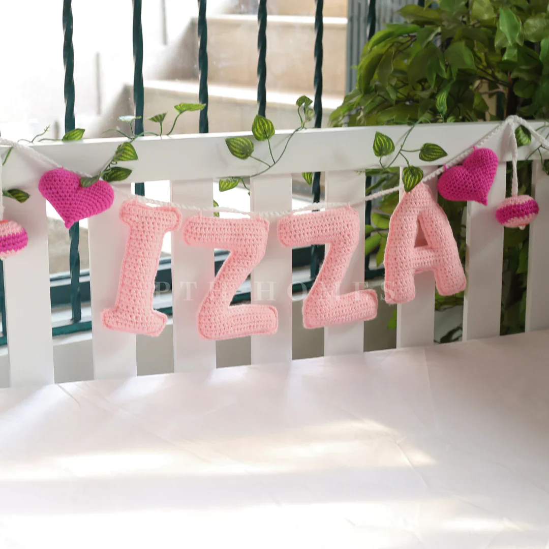 Crochet Alphabet Garland