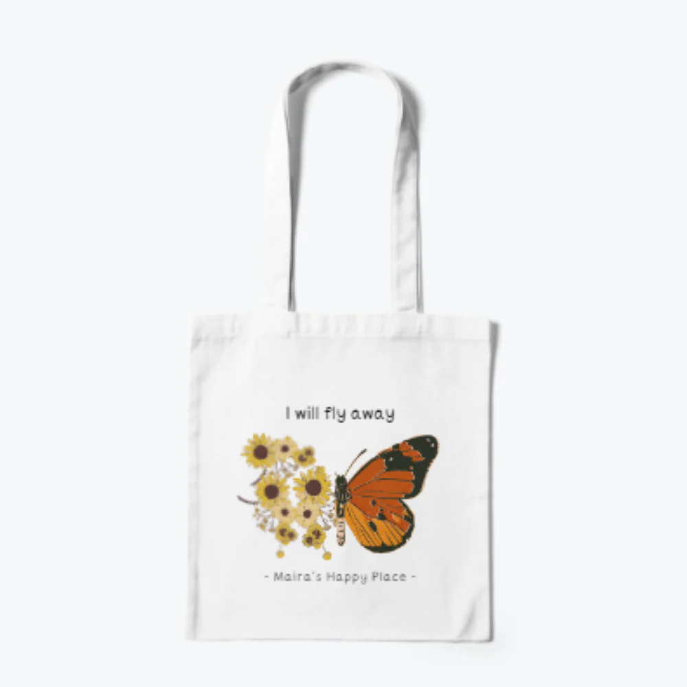 Coffee Run Tote Bag with Custom Name - Image 3