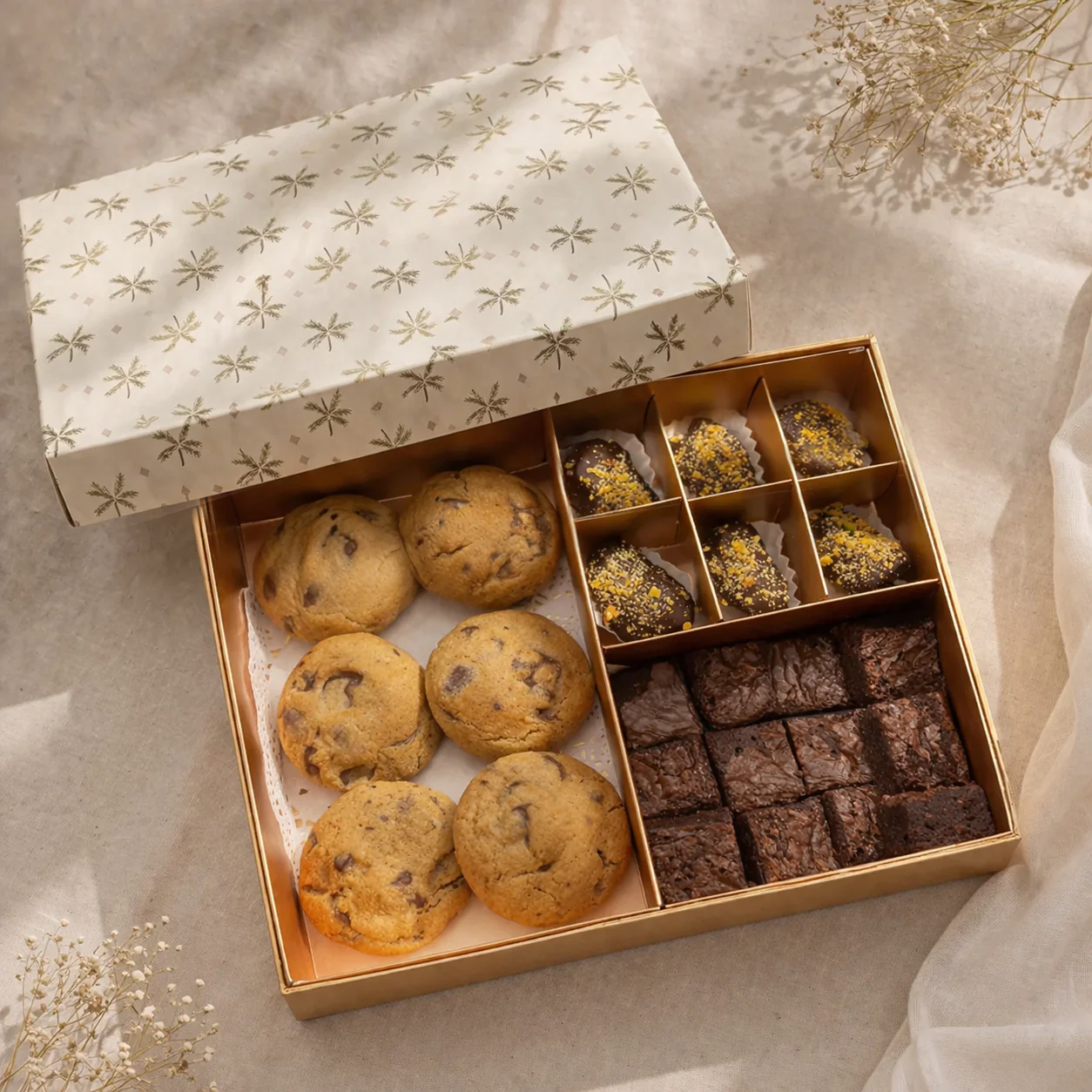 Ivory Plam Dessert Trio Box - Image 2