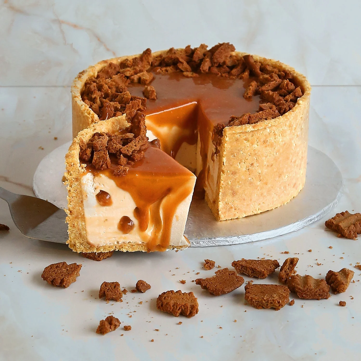 Lotus Cheesecake by Coffee Planet