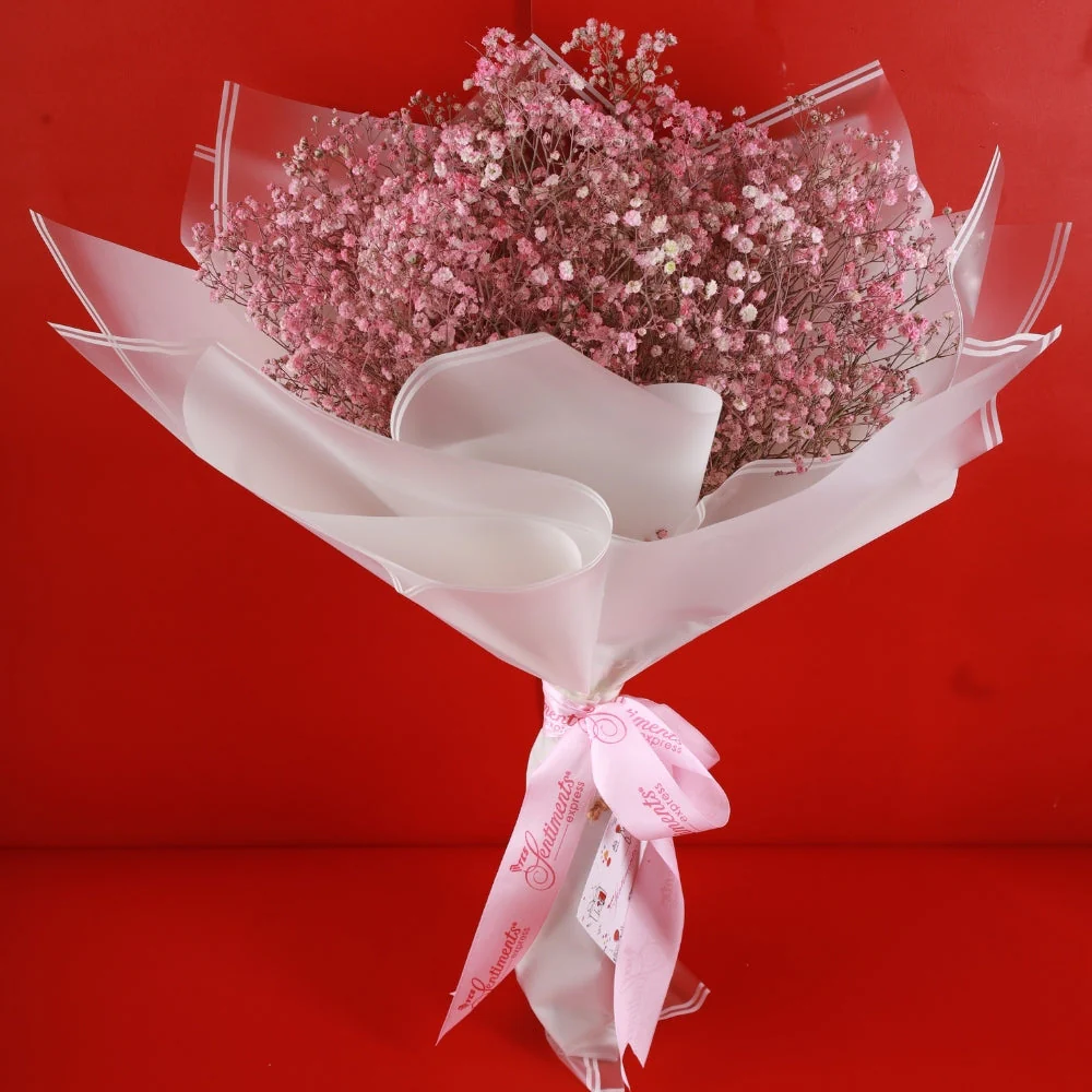 Pink Gypso Sensation Bouquet - Image 4