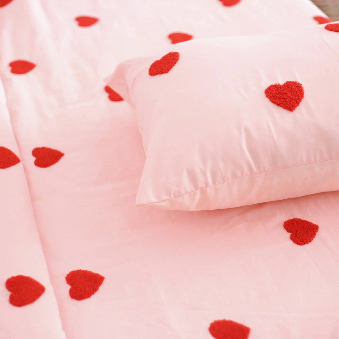 Tufted Hearts - Duvet Cover Set - Image 2